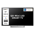 TV QD-MINILED 65'UHD T2/S2 GOOGLE TV STAND CENTR.