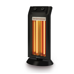 SPLENDID CARBONBLACK STUFA INFRAROSSI 1100W 45MQ 2LIV.POT.OSCILLAN.90GR