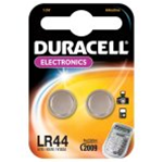 DURACELL DU23 BATTERIABOTTONE PER APP.ELETTRON. 1.5V LR44 BL.2PZ