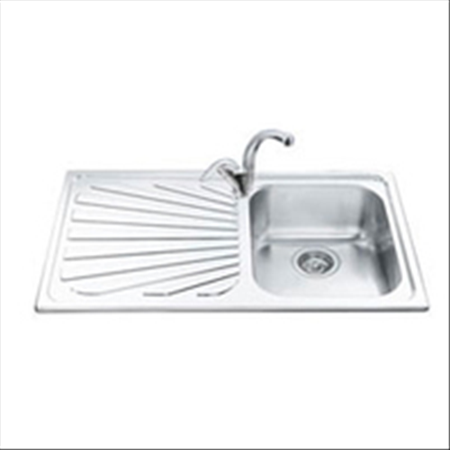 SMEG SP861S LAVELLO 86CM 1VASCA C/GOCC.SX SERIE ALBA SATIN IX