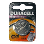 DURACELL DU49 BATTERIABOTTONE 3V LITHIUM 2430