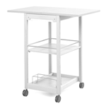 FOPPAPEDRETTI 9900339410 SERVI-TU BIANCO CARRELLO PORTACCESSORI C/TAGLIERE