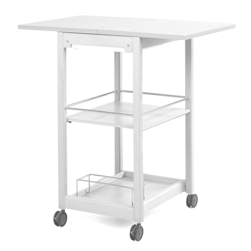 FOPPAPEDRETTI 9900339410 SERVI-TU BIANCO CARRELLO PORTACCESSORI C/TAGLIERE