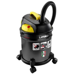 LAVOR FREDDY BIDONE ASP. 1200W 20LT CENERE+LIQUIDI+SOLIDI NERO
