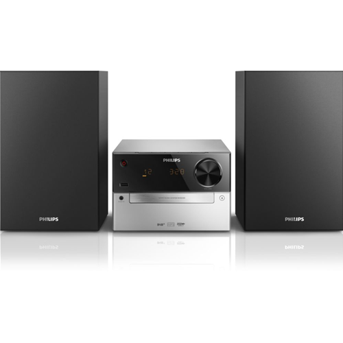 PHILIPS MCB2305 MICRO HIFI 15W CD/MP3 USB/AUX DAB/DAB+ DISPLAY NER