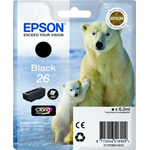 EPSON C13T26014022 CART.INK-JET NERO 26 ORSO POLARE SEC.BLISTER T2601