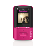 PHILIPS SA4VBE04PN MP4 1.8"4GB FLAC/MJPEG FAST CHARGE USB VIBE FUCSIA