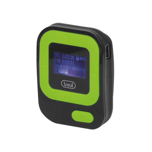TREVI 0M170503 MP3 LCD FM C/CLIP A MOLLA MPV 1705 SR VERDE