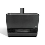 ARGO LUCILLA STUFA GAS 6KW 125MQ NERO