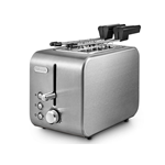 DE LONGHI CTX2203 TOSTAPANE 550W 2SCOMP.RACCOGLI BRICIOLE ACCIAIO