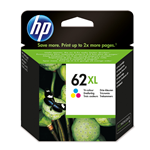 HP C2P07AE CART.INK-JET 62 XL 415PG 3COL. BLS