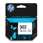 HP F6U65AE CART.INK-JET HP 302 TRICOLOR X OFFICEJET 3830