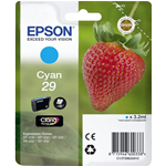 EPSON C13T29824022 CART.INK-JET SERIE FRAGOLA CIANO CLARIA 180P.T2982