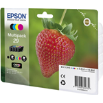 EPSON C13T29864022 CART.INK-JET SERIE FRAGOLA MT.PACK CLARIA 4C T2986