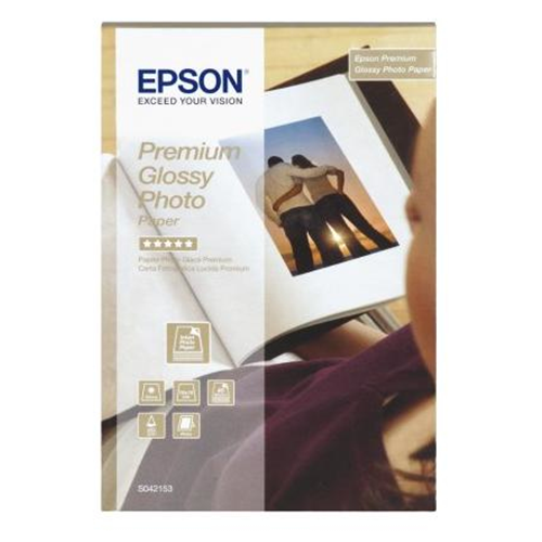 EPSON C13S042153 CARTA FOTO LUCIDA PREMIUM 10X15 40 FOGLI