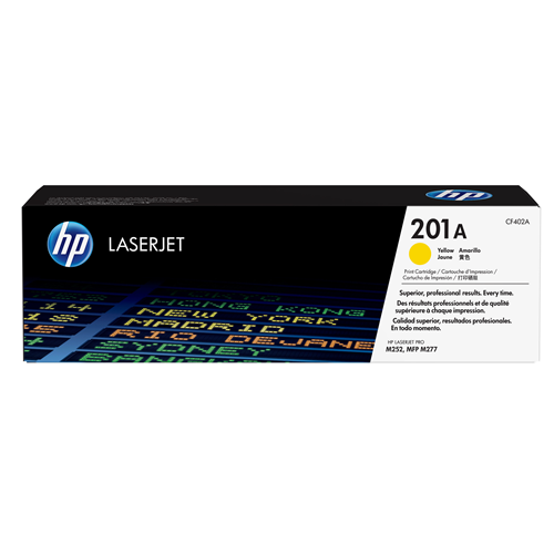 HP CF402A TONER GIALLO 1400PG 201A PER M252/MFP M277