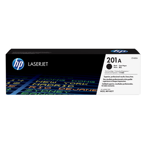 HP CF400A TONER NERO 1500PG 201A PER M252/MFP M277