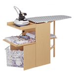 FOPPAPEDRETTI 9900330103 ASSE DA STIRO CON MOBILE TTO ROUTE LO STIRO NATURALE