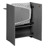 FOPPAPEDRETTI 9900330786 ASSE STIRO CON MOBILE  STIRAEMOLLA WENGE'