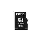 EMTEC ECMSDM16GHC10CG MEM.MICRO SD 16GB CL.10 L.20X S.12X NERO