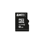 EMTEC ECMSDM8GHC10CG MEM.MICRO SD 8GB CL.10 L.20X S.12X NERO