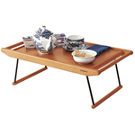 FOPPAPEDRETTI 9900381106 BREAKFAST. VASSOIO TRASFORMABILE IN LEGGIO. NOCE