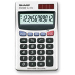 SHARP EL379SB CALCOLATRICE A BATTERIA/SOLARE 12 CIFRE EL379SB