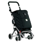 FOPPAPEDRETTI 9702000100 CARRELLO SPESA GO UP NERO + TASCA TERMICA