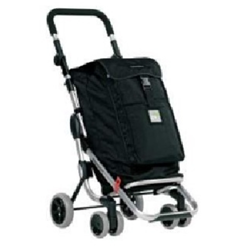 FOPPAPEDRETTI 9702000100 CARRELLO SPESA GO UP NERO + TASCA TERMICA