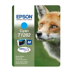 EPSON C13T12824022 CART.INK-JET CIANO VOLPE TG.M SECUR.BLISTER T1282