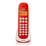 CORDLESS V.VOCE 20NUM ECO DECT SVEGLIA ROSS/BIANCO