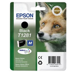 EPSON C13T12814022 CART.INK-JET NERO VOLPE TG.M SECUR.BLISTER T1281