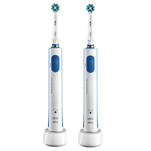 ORAL-B PC600BIPACCO SPAZZOLINO ELETTRICO 3D 20000 PULS.8800