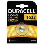 DURACELL DU104 BATT.BOTTONE 3V LITHIUM 2026 DL1632