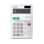 SHARP EL320WB CALCOLATRICE 12 CIFRE DISPLAY INCLINATO BLISTER