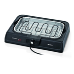 BARBECUE 2000W C/VASSOIO RACCOGLIGRASSO