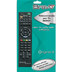 BRAVO ORIGINAL3 TELECOMANDO DEDICATO TV SONY NERO