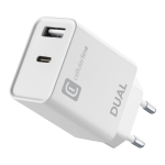 CARICABATT.RETE 20W USB-C BIANCO