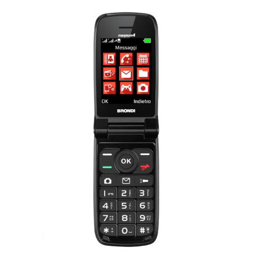 CELL. QB 2.8' FLIP DUALSIM 1.3MP BT NERO