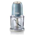 TRITATUTTO 400W 600ML 2VEL. 4LAME INOX BLU