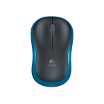 LOGITECH 910002236 MOUSE WIRELESS M185 BLU