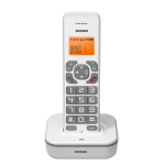 CORDLESS V.VOCE MEM.50NUM. BIANCO/GRIGIO