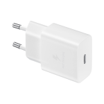 CARICABATT.RETE USB TYPE-C 15W PD FASTCHARGE BIANC