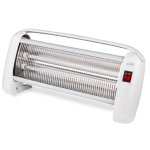 STUFA AL QUARZO 1200W 2LIV.POT. 2ELEMENTI BIANCO