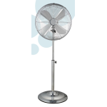 VENTILATORE A PIANTANA D.CM. 40 OSCILL. 3 VEOCITA CROMATO