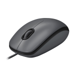 MOUSE WIRED M100 BLACK