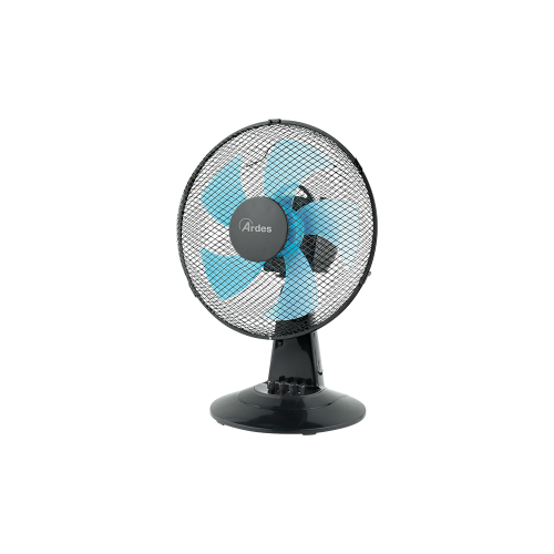 VENT.TAVOLO 40W 5PALE 30CM 3VEL STEELO 30 NERO