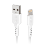 CAVO DATI/RICARICA USB/LIGHTNING X APPLE 1MT BIANC